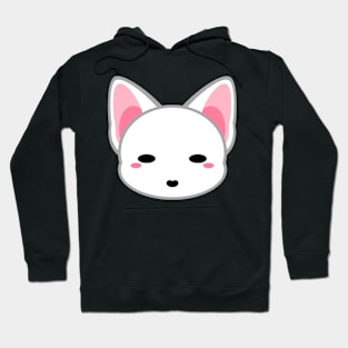 Cute White Bull Terrier Hoodie